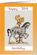 30th birthday card