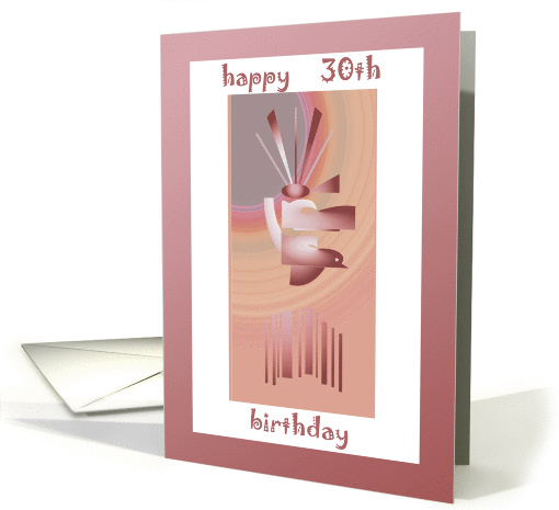 30th birthday card (356197)