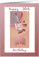 30th birthday card