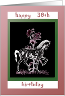 30th birthday card