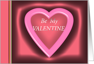 Be my Valentine card