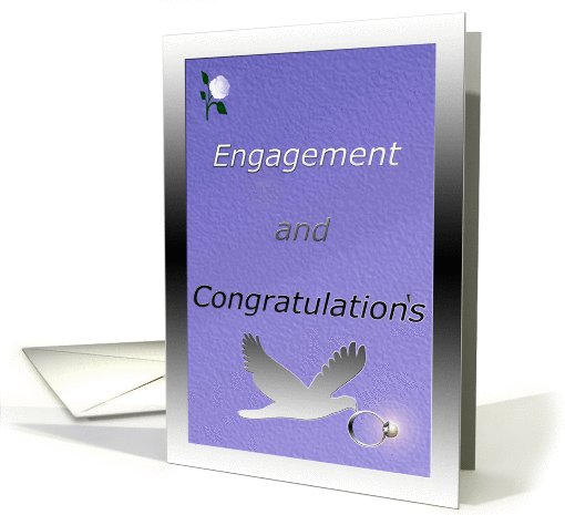 Engagement and Congratulation's card (660252)