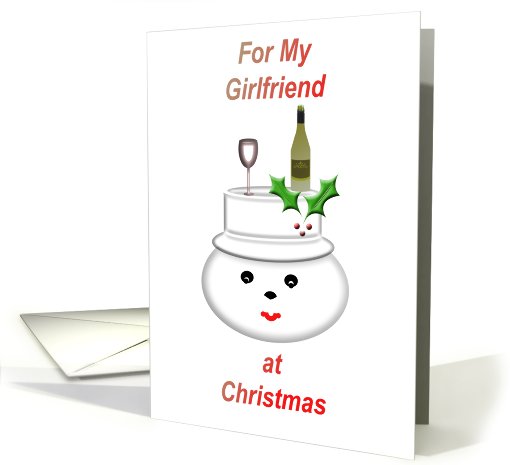 For My Girlfriend at Christmas card (700593)
