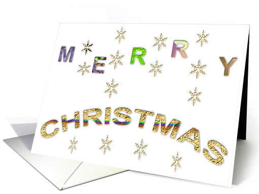 Merry Christmas card (715080)
