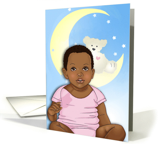 Baby Girl card (336420)