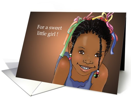 For a sweet little girl ! card (416806)