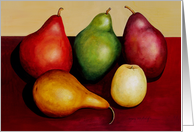 French Pears card