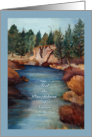 Riversong - Feel the Peacefulness of Nature card