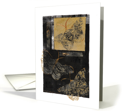 Butterflies card (357381)