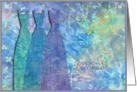 Dresses/Bridesmaid card