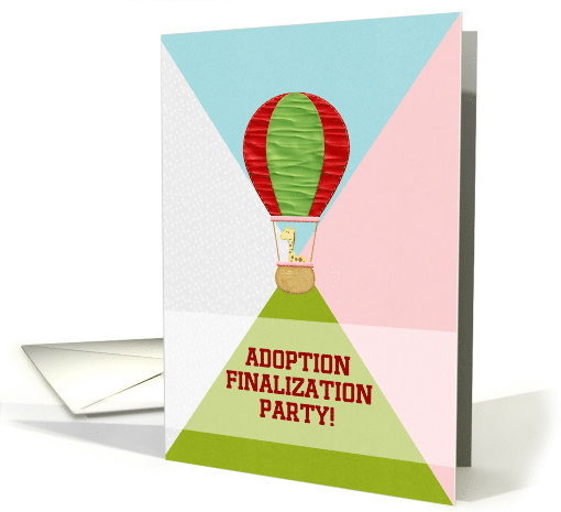 Adoption Finalization Party, Giraffe in Hot Air Balloon,... (1427780)