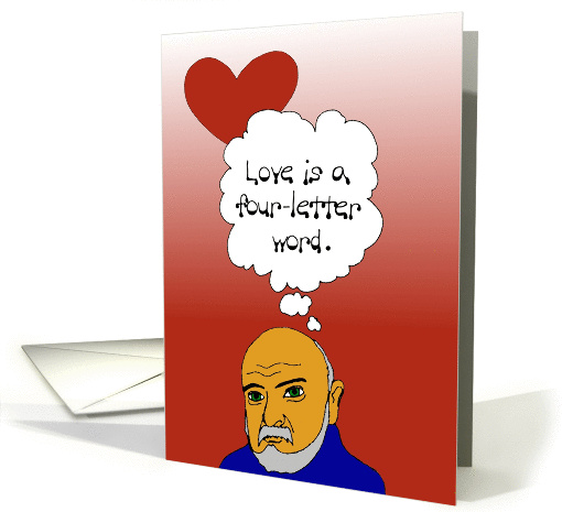 Four-Letter Valentine card (347037)