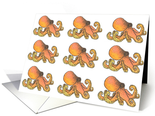 Octopus / Octopi card (342385)
