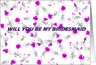 Will You Be My Bridesmaid card