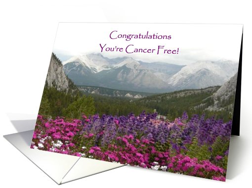 Congrats Cancer Free card (409459)