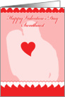 Happy Valentine’s Day Sweetheart card