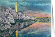 Glistening Blossoms In DC card