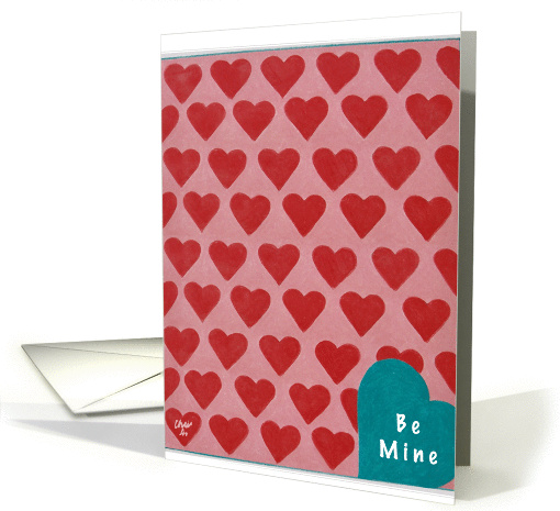 Hearts card (345265)