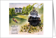 Trains ~ Happy Father’s Day card