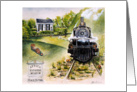 Trains ~ Happy Father’s Day card