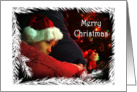 Waking Up Under the Christmas Tree ~ Merry Christmas/Here Comes Santa Animated Collection card