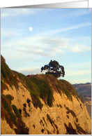 Moonlit Bluff photo by Valerie May Cuan card
