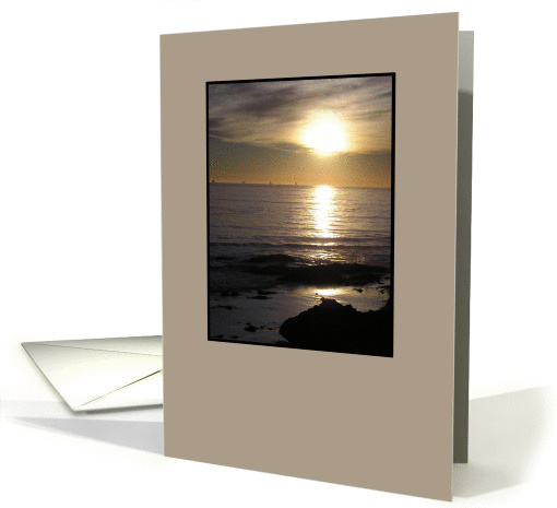 California Sunset card (383672)