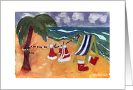 Happy Holidays - Where’s Santa? card