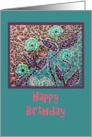 Mosaic Birthday Card