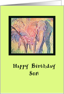 Happy Birthday Son card