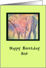 Happy Birthday Son card
