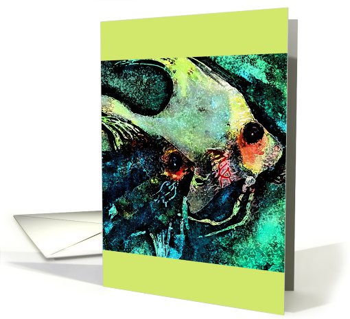 Angelfish Blank Art card (637655)