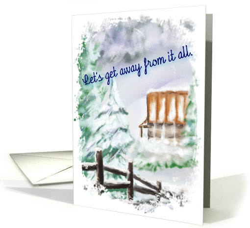 Let's get away card (352094)