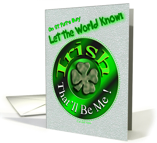 St Pat's Day card (354883)