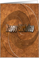 Happy Birthday card