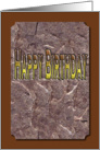 Happy Birthday card