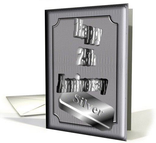 25th Anniversary card (366293)