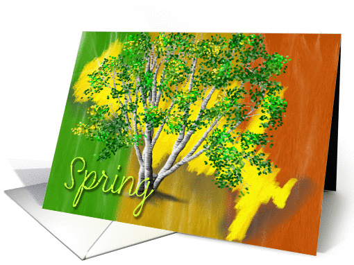 Spring card (386580)