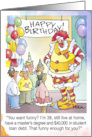 It’s Your Friggin Birthday Great Excuse To Just Clown Around All Day card