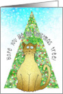 Christmas Humor From Cat Hope You Like The Christmas Tree card