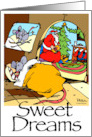 Sweet Dreams Hope They All Come True Merry Christmas card