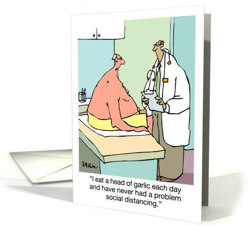 For Dad Social Distancing on Father's Day Well That Stinks card