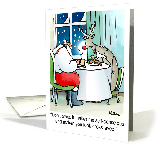 Christmas Humor Tell Santa What You Really Want Merry Christmas card