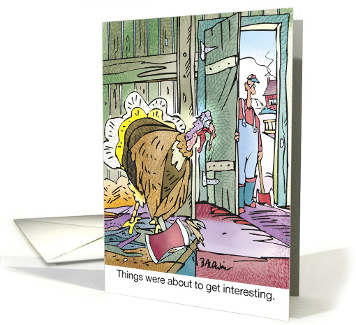 Humor Happy Thanksgiving card (1797826)