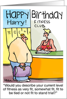 Birthday Humor Customize Name It’s Your Birthday Go Out Pull Something card