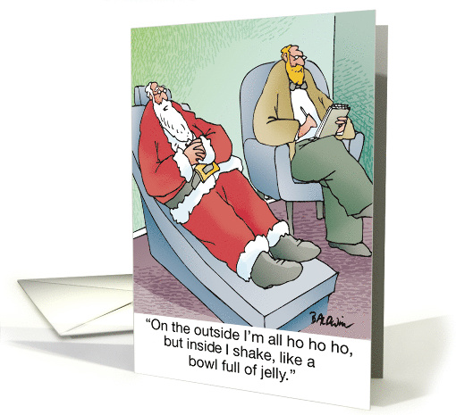 Christmas Humor Have a Stress Free Holiday Season card (1880728)