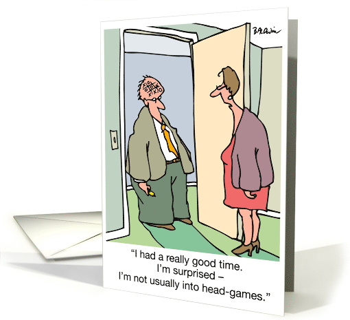 Humor Happy Valentine's Day Let's Play XXXOOO card (352710)