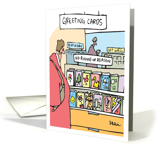 No rhyme or reason card (543269)