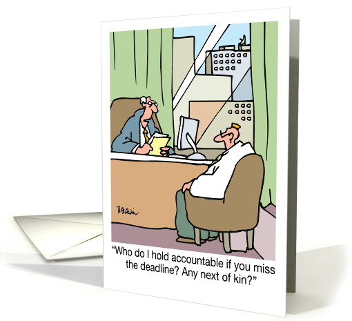 New Employee Welcome We're Counting On You card (608664)