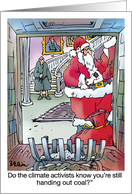 Humor I’m Dreaming Of a Green Christmas Happy Carbon Neutral Holidays card